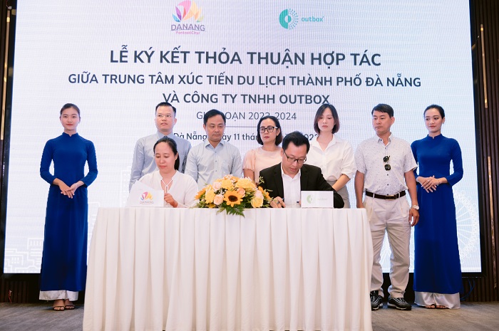Trung tâm Xúc tiến Du lịch TP. Đà Nẵng và Công ty TNHH Outbox ký kết thỏa thuận hợp tác đồng hành và hỗ trợ điểm đến Đà Nẵng trong tiến trình chuyển đổi số